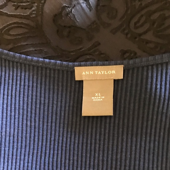 Calypso St. Barth Burnout Silk Diaphanous Tunic w/ Ann Taylor Undershirt… - Picture 8 of 9